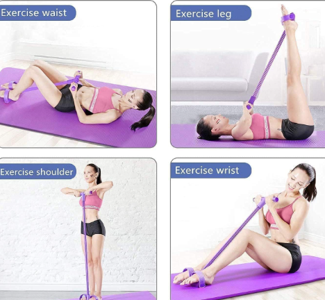 PrimeZora MultiFlex Pedal Resistance Band